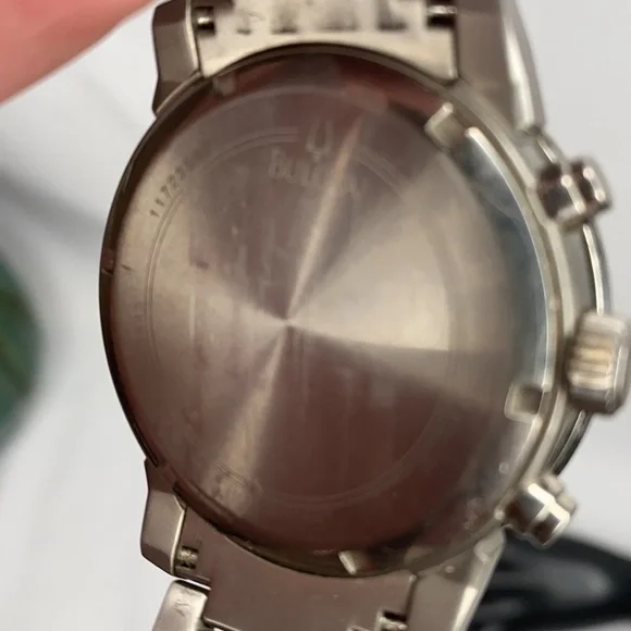 Bulova Marine Star 96A116.                           Black Dial, Titanium - Picture 3 of 5